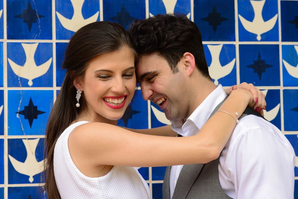 De Portugal para Brasília, noivos dizem SIM novamente