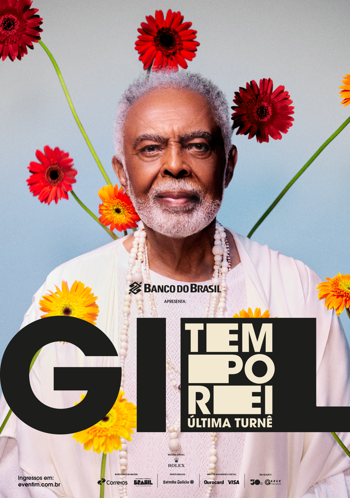 Foto Última turnê de Gilberto Gil tem parada obrigatória em Brasília Foto Última turnê de Gilberto Gil tem parada obrigatória em Brasília - Imagem 0